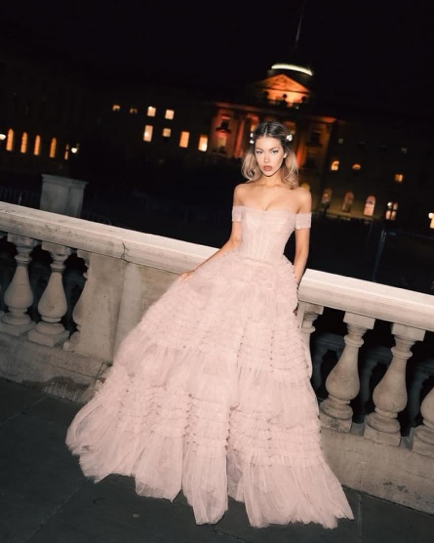 920$ Milla Misty Rose Gown - Image 5