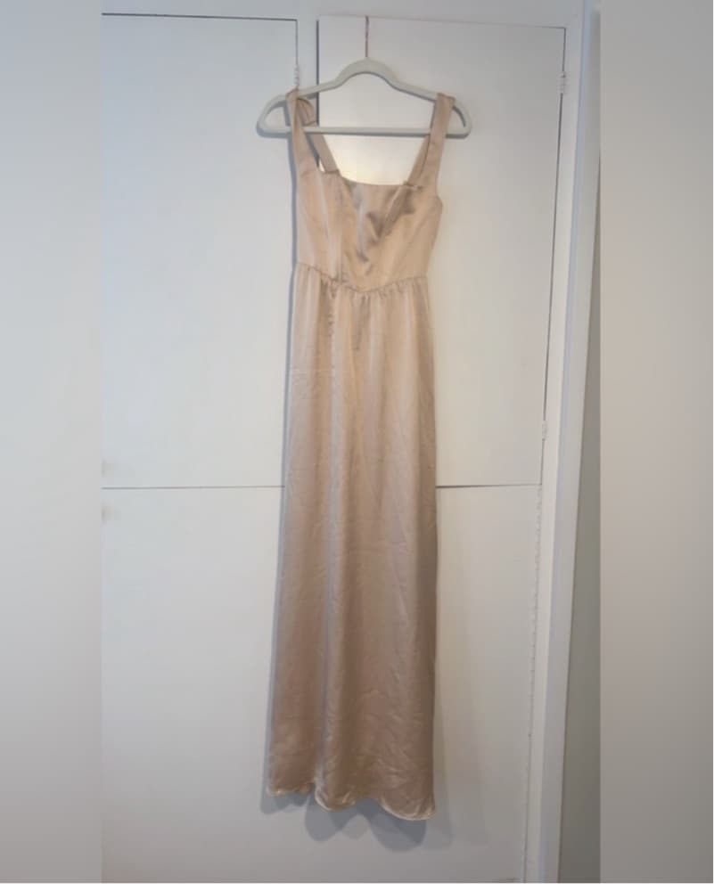 Elegant Luxe Satin Maxi Dress - Image 4