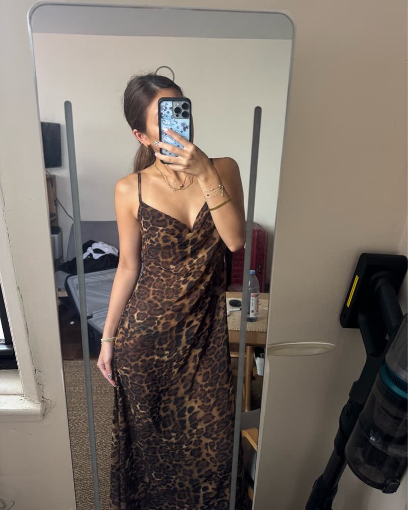 Cheetah Slip Dress  - Image 3