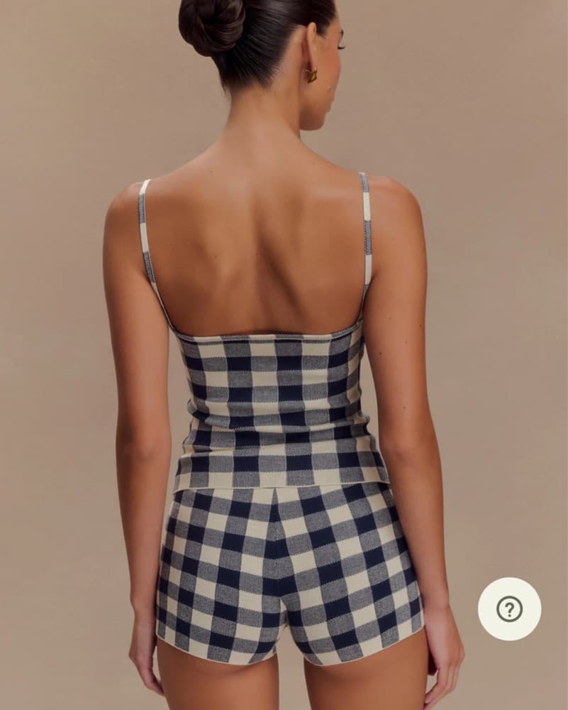Meshki Gingham Navy Set  - Image 2