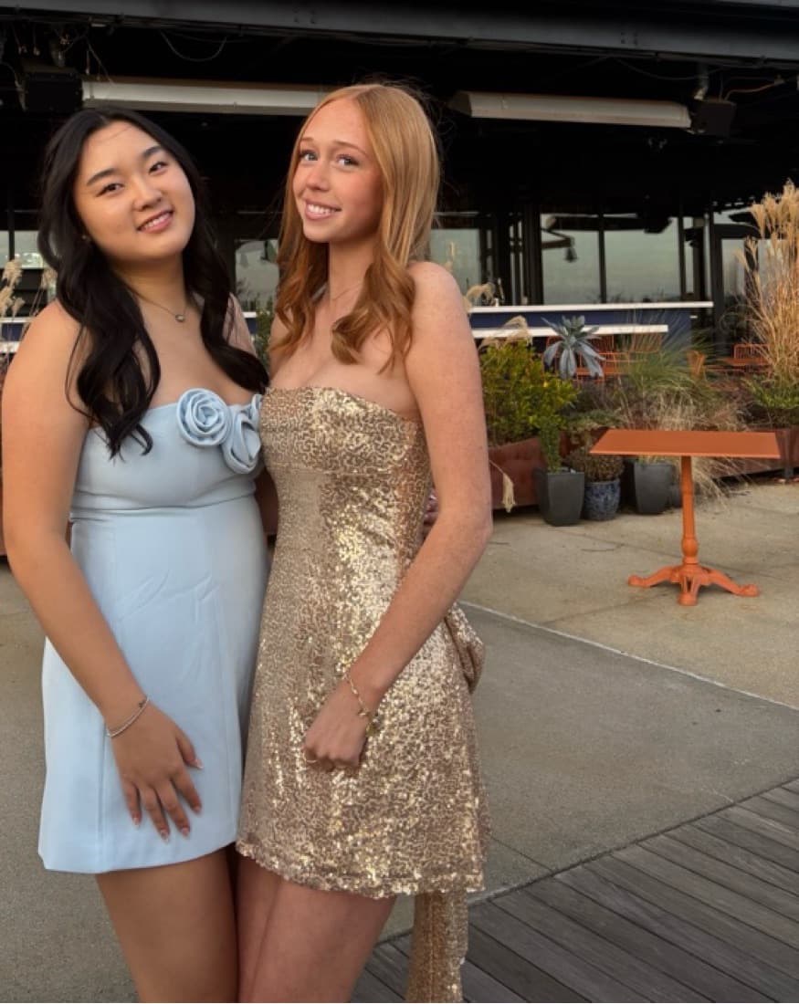 Lucy In The Sky Sequin Strapless Dress - Image 1