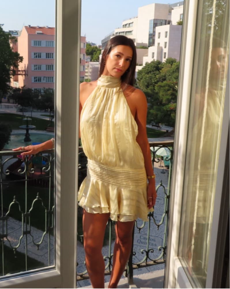 Peppermayo Mini Dress -Yellow  - Image 3
