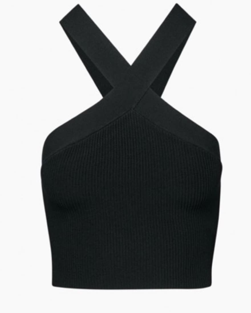 Aritzia Sculpt Knit Criss Cross Tank - Image 3