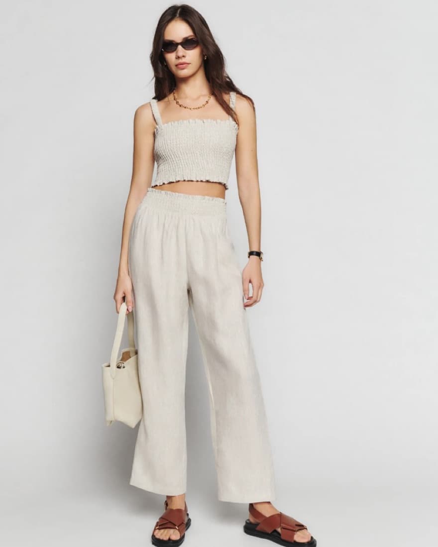 Reformation Vera Linen Two Piece - Image 1