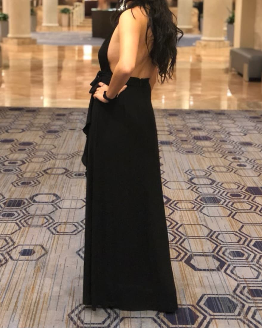 Black BCBG Gown - Image 3
