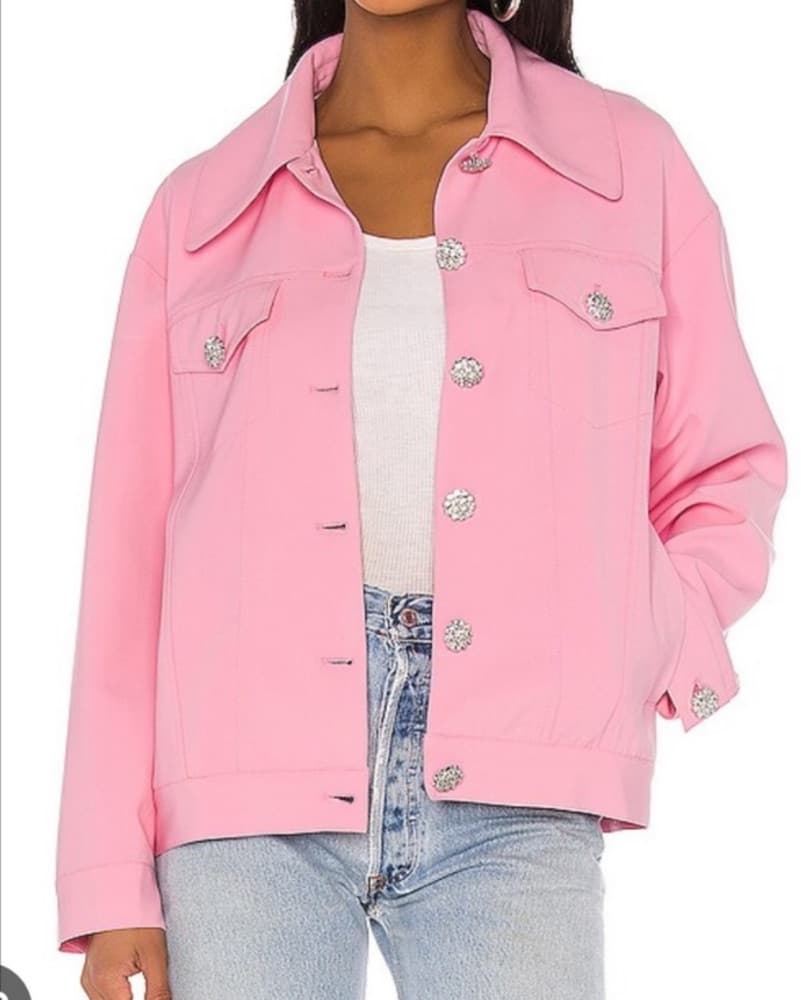 LPA Pink Jacket With Crystals  - Image 2