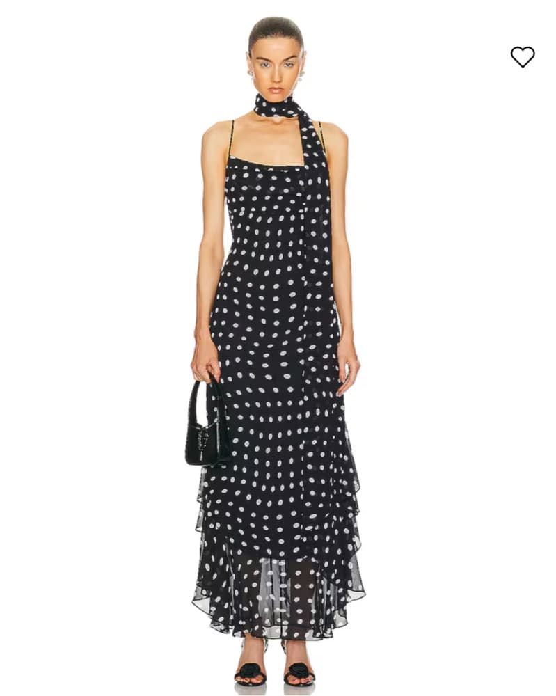 LPA Giulia Polka Dot Dress  - Image 1