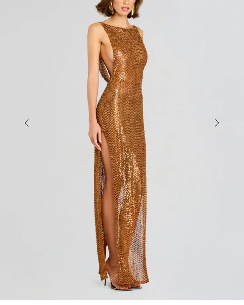 Retrofete MELANIA CRYSTAL DRESS Xs - Image 4