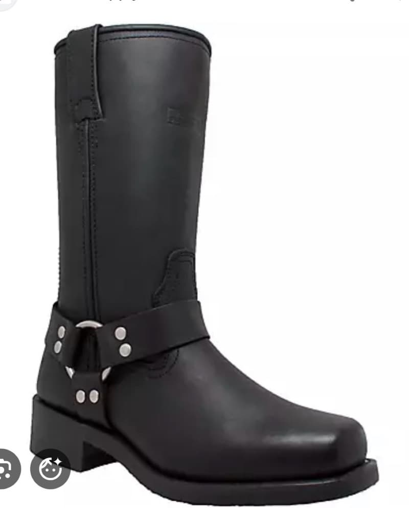 Black Harness Boots - Image 1