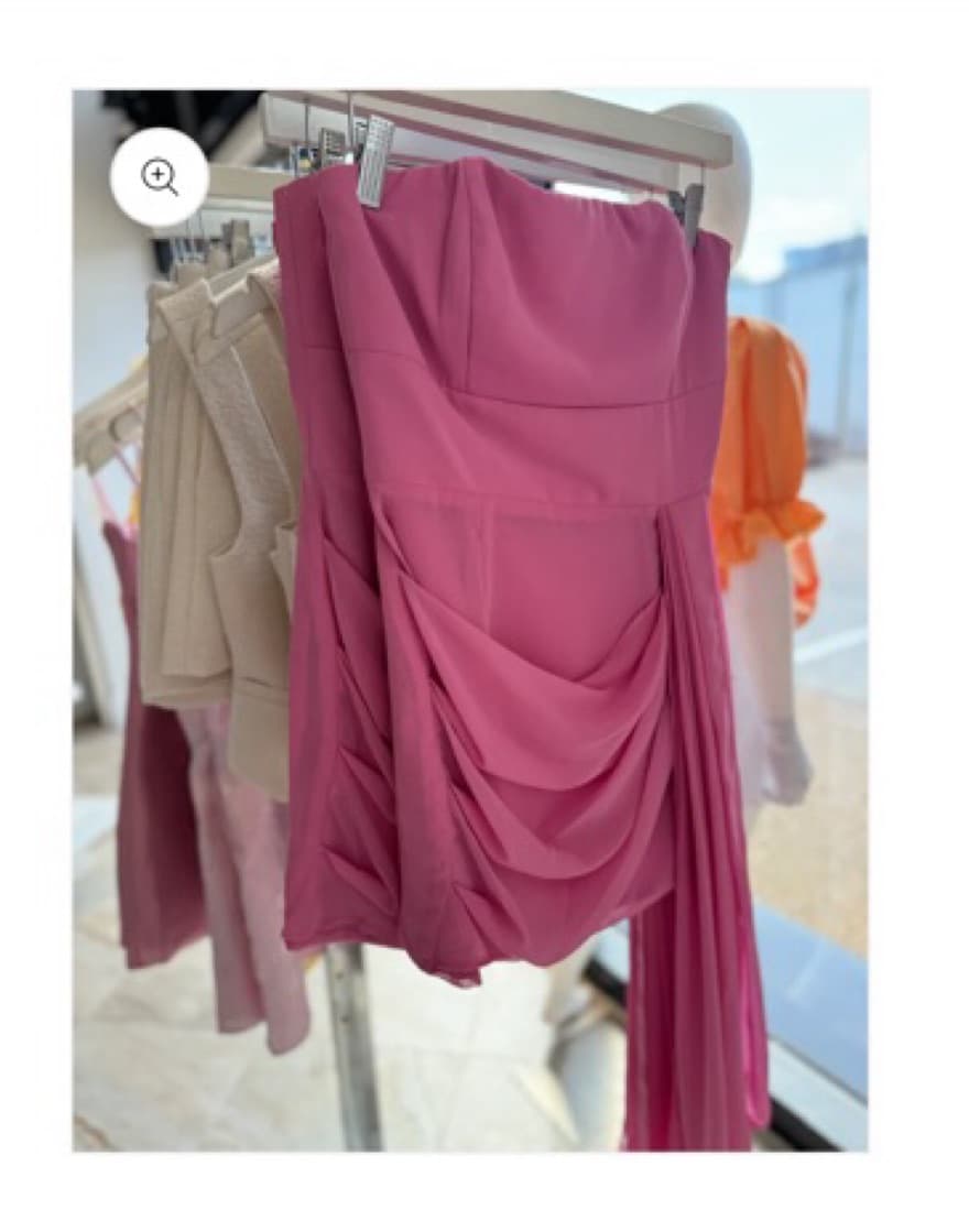 Pepper Mini Pink dress - Image 2