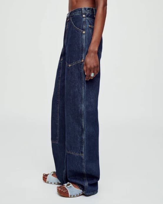 Redone Super High Workwear Jeans - Image 4