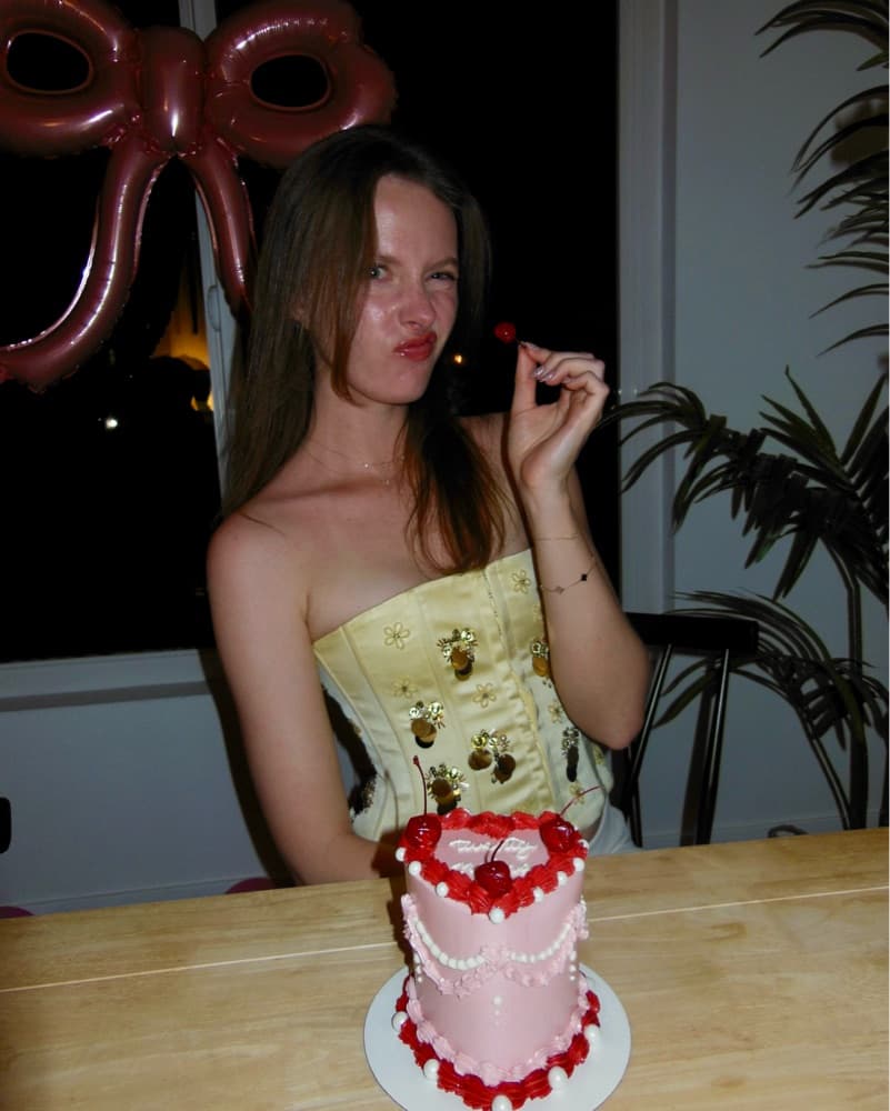 Guizio Embellished Satin Corset - Image 2