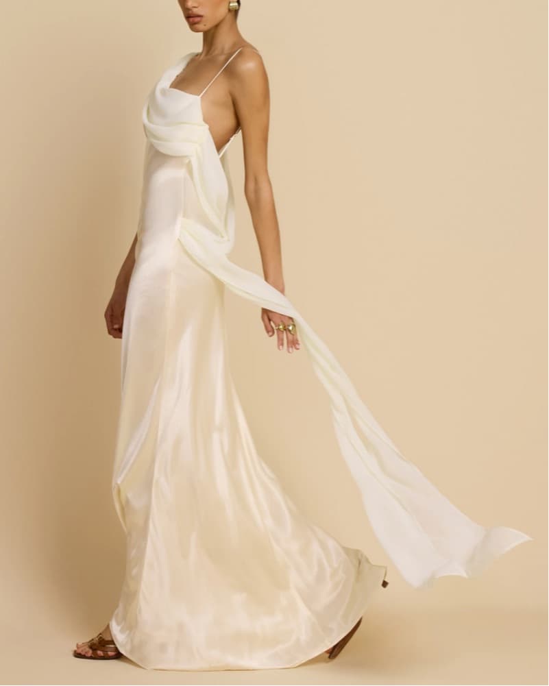 Arcina Ori Ivory Dress - Image 3