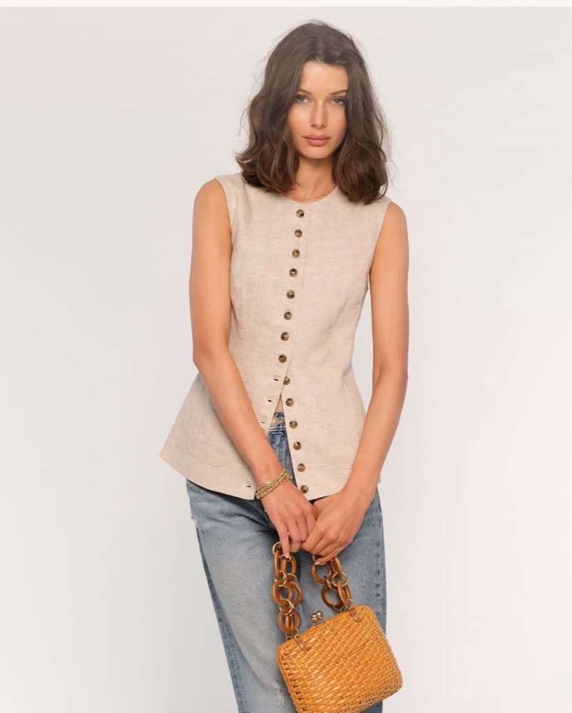 Button up vest  - Image 2
