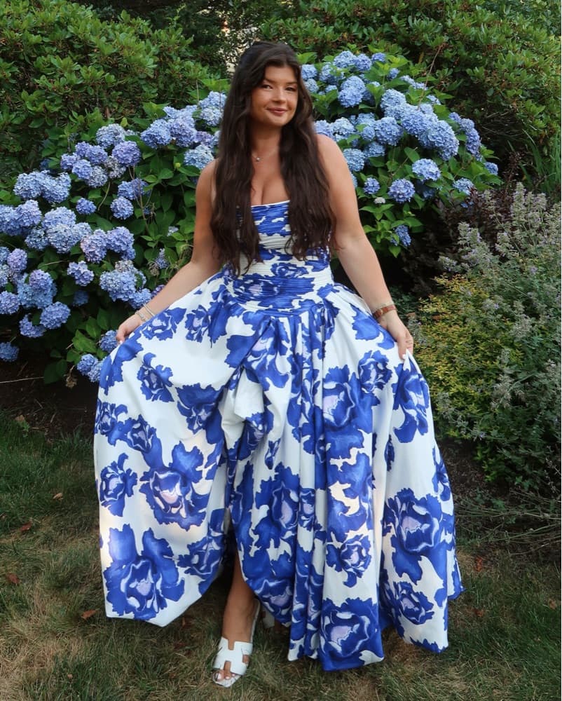 Aje Floral Printed Maxi Dress - Image 3