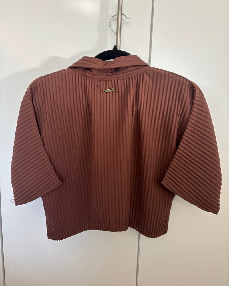 Maniere de Voir Brown Pleated Set - Image 4