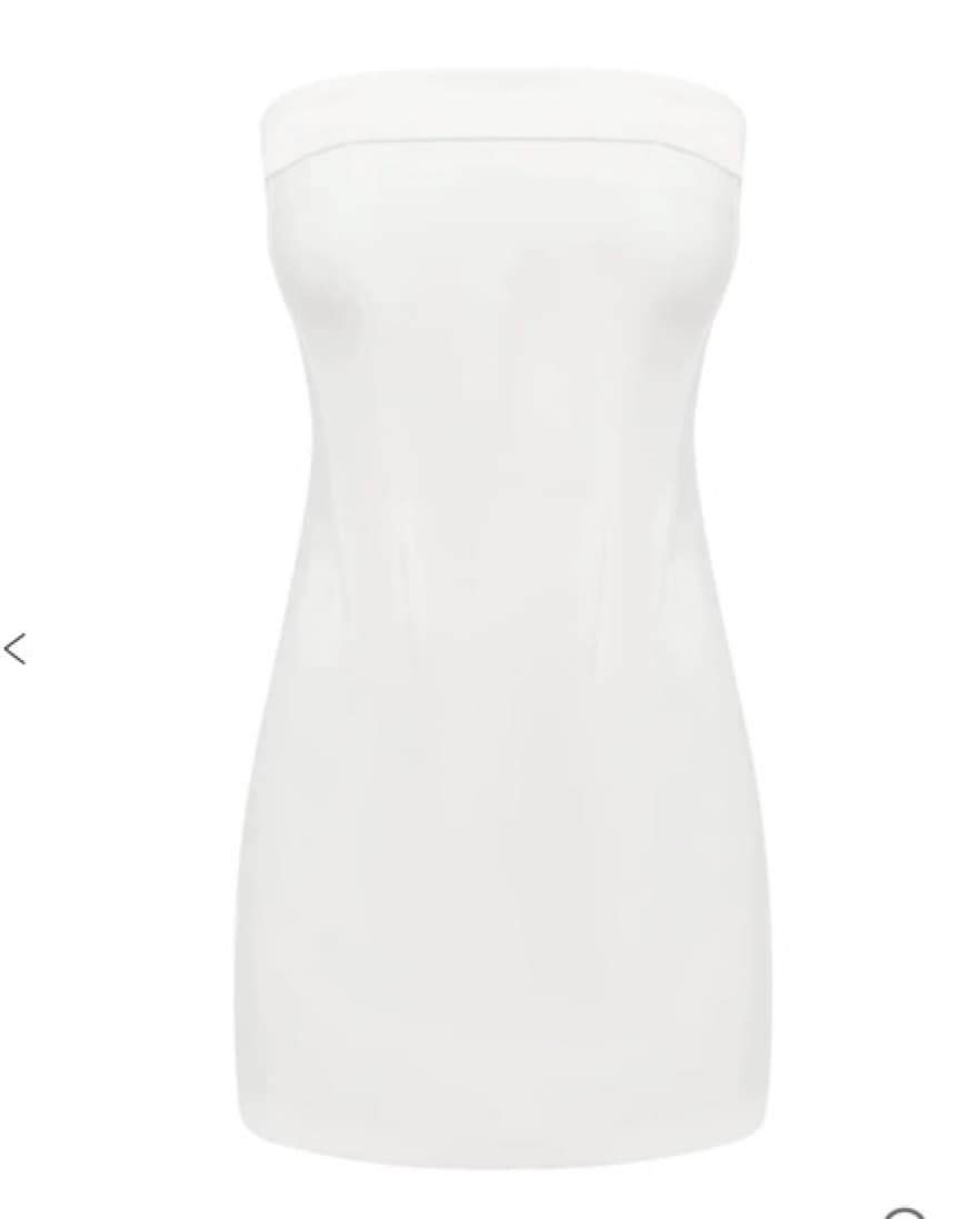 With Jean White Corset Dress Small  - Image 3