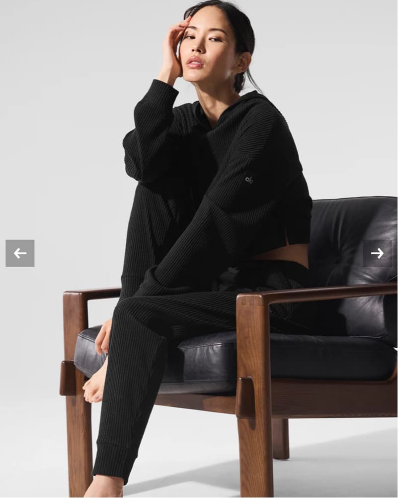 Alo Ribbed Sweatsuit  - Image 4