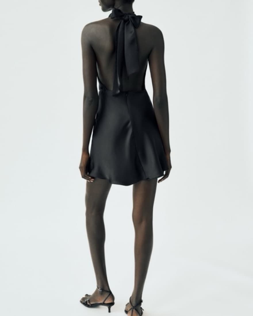 Zara Halter Backless Dress  - Image 2