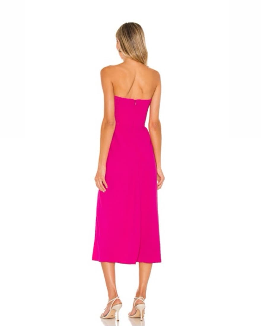 Pink Revolve Midi Dress - Image 3