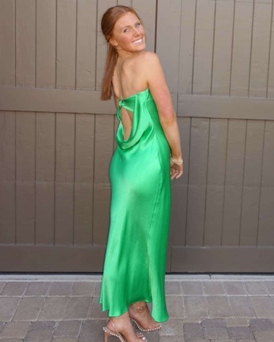 Bec + Bridge Moondance Dress Emerald  - Image 1
