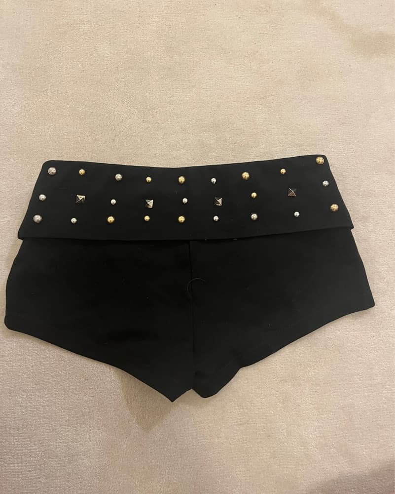 Edikted Gemmed Micro Shorts - Image 2