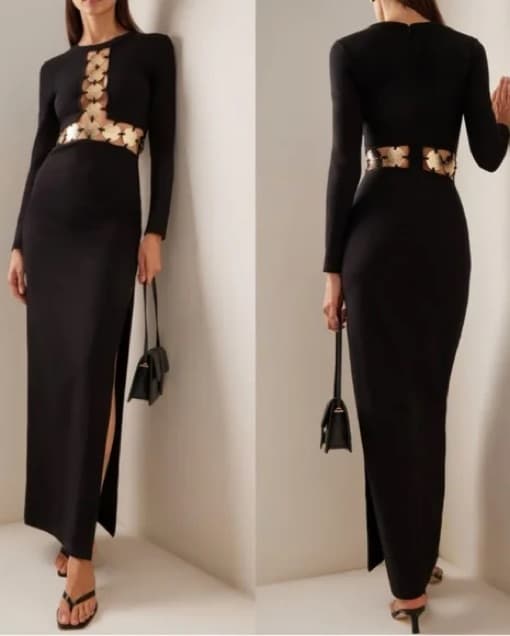 Staud Black Gown - Image 2