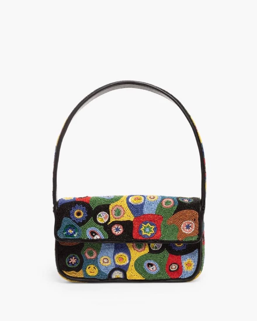STAUD Tommy Beaded Bag - Image 1