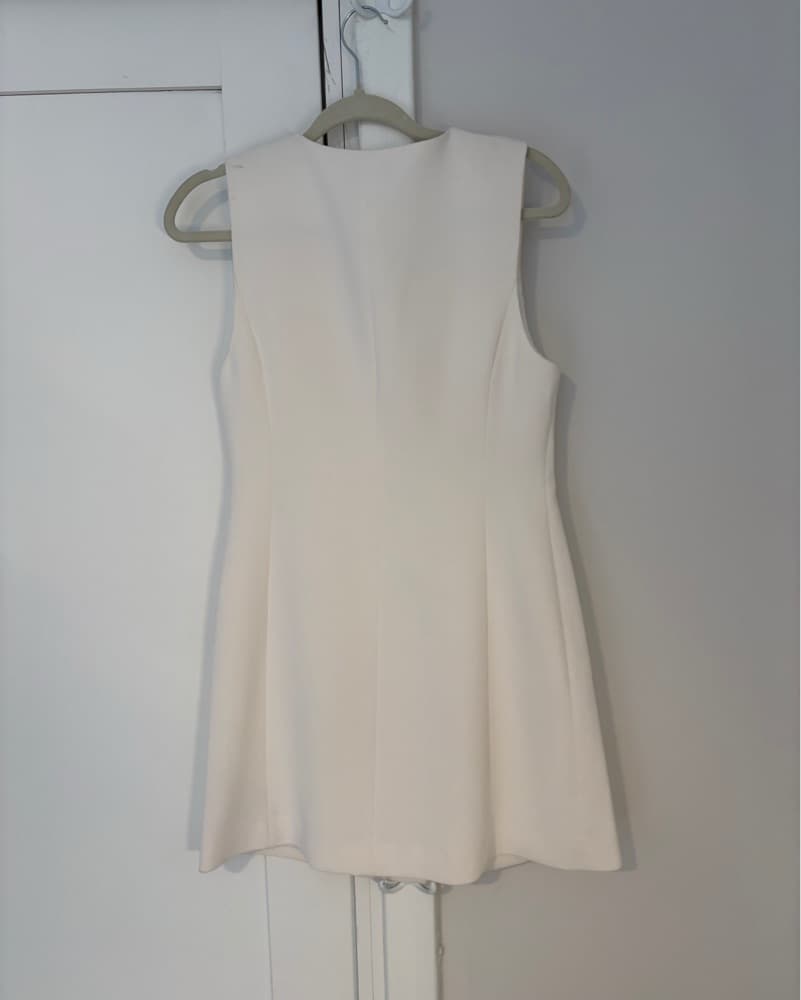 White Mini Dress - Image 5