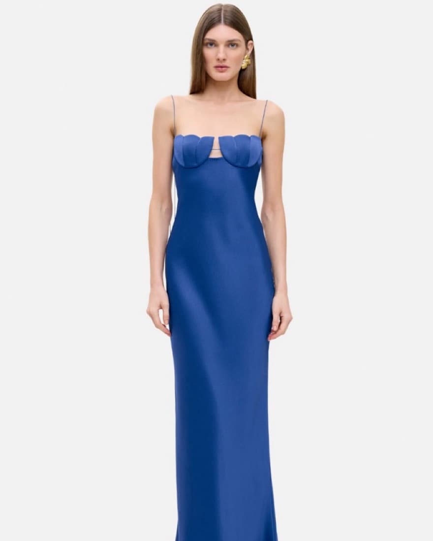 Anna October Blue Tulip Gown - Image 1