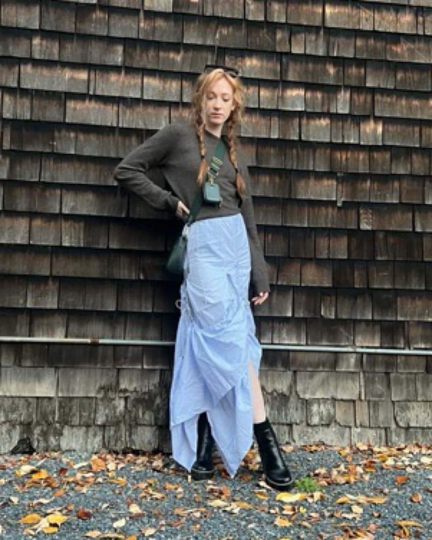 🧊 $560 AFTERHOMEWORK Paris Cord Skirt - Image 4