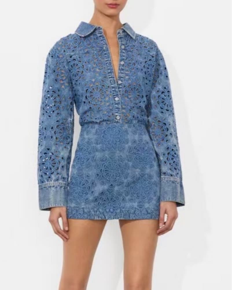 Alice and Olivia Denim Set - Image 1