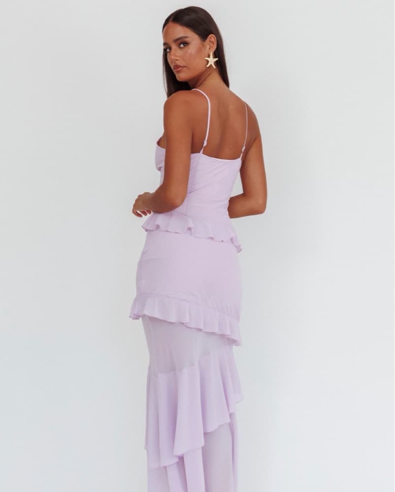 Selfie Leslie light purple dress! - Image 2