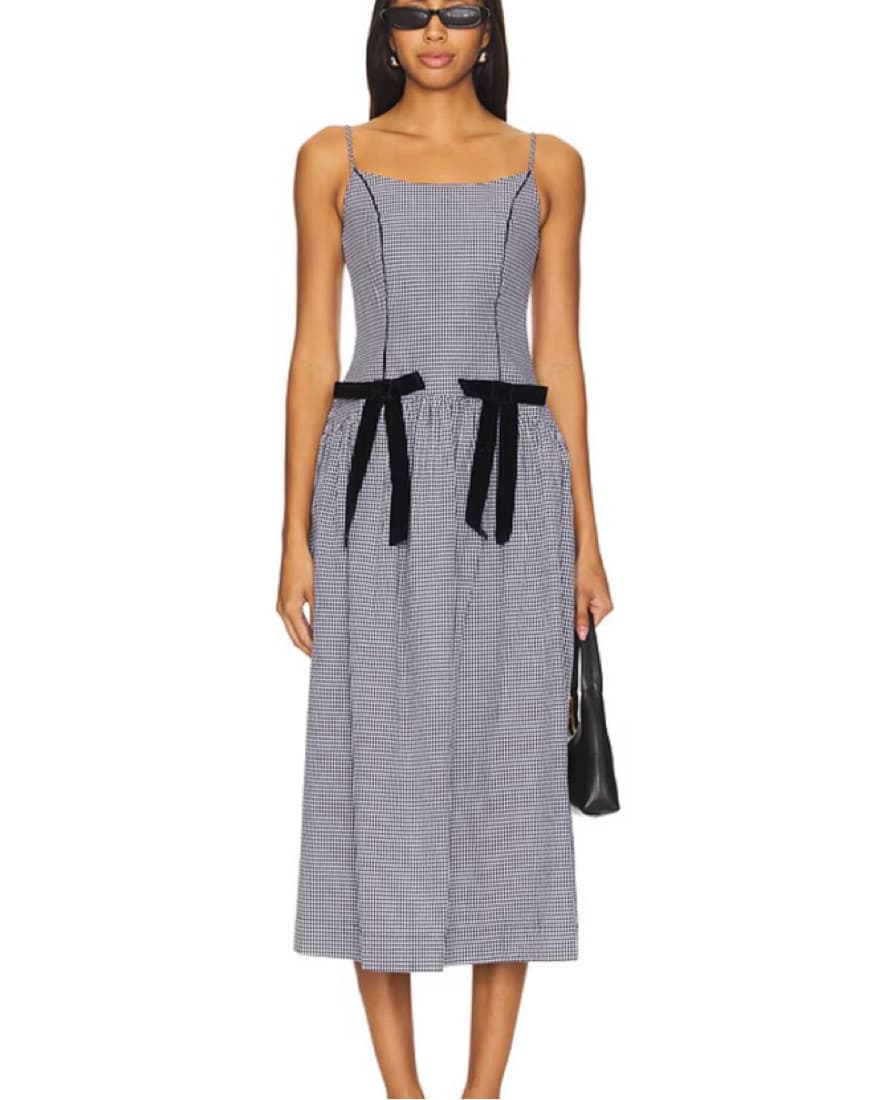 Revolve Persephone Midi Dress in Black G - Image 1