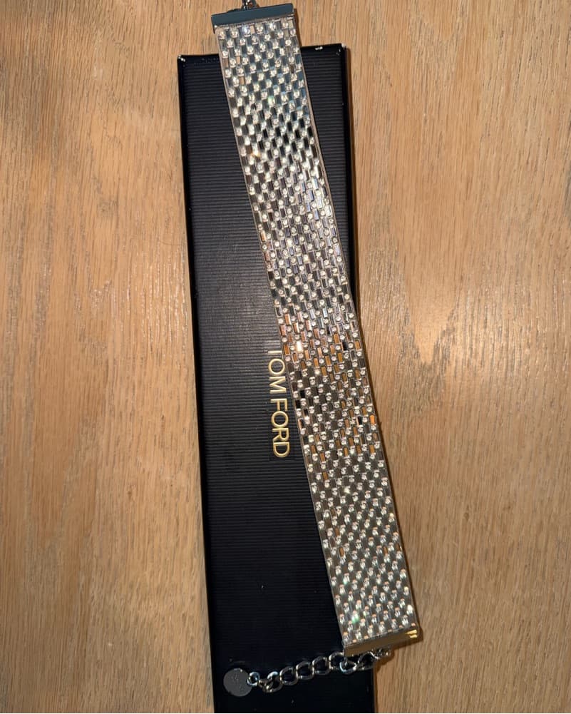 Tom Ford Rhinestone Necklace/Choker - Image 1