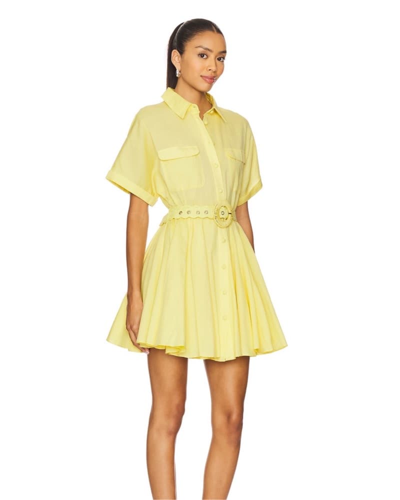 Hemant And Nandita Belted Mini Dress - Image 2