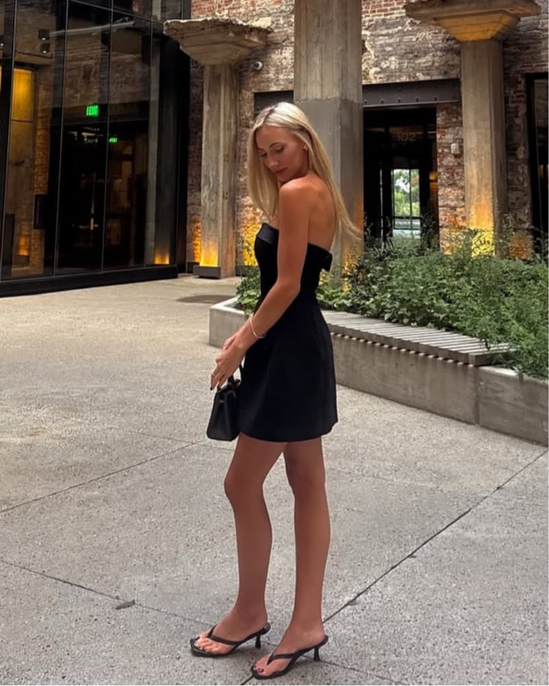 Amanda Uprichard Dress W/ Shorts Under - Image 2