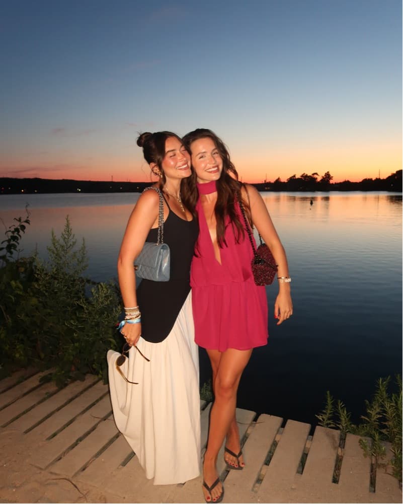Lovers And Friends Berry Red Dress - Image 4