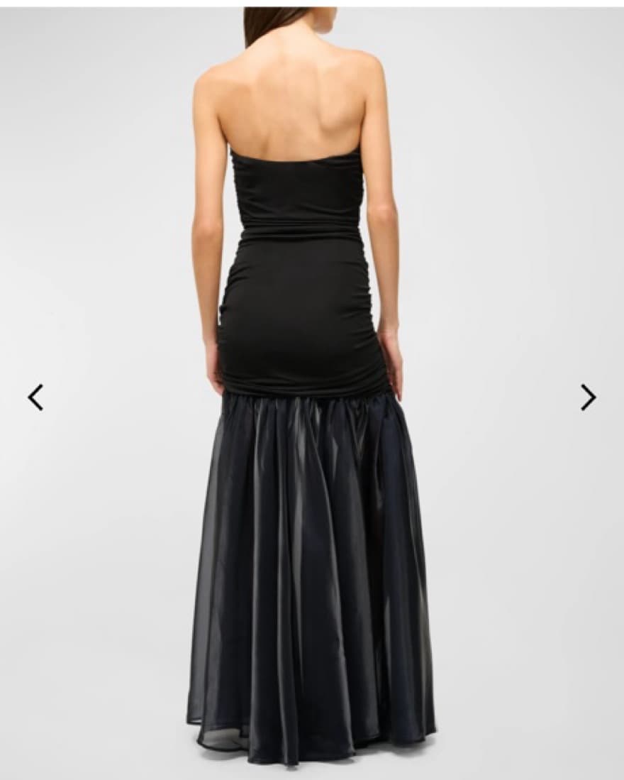 Staud Liya strapless Dress - Image 3
