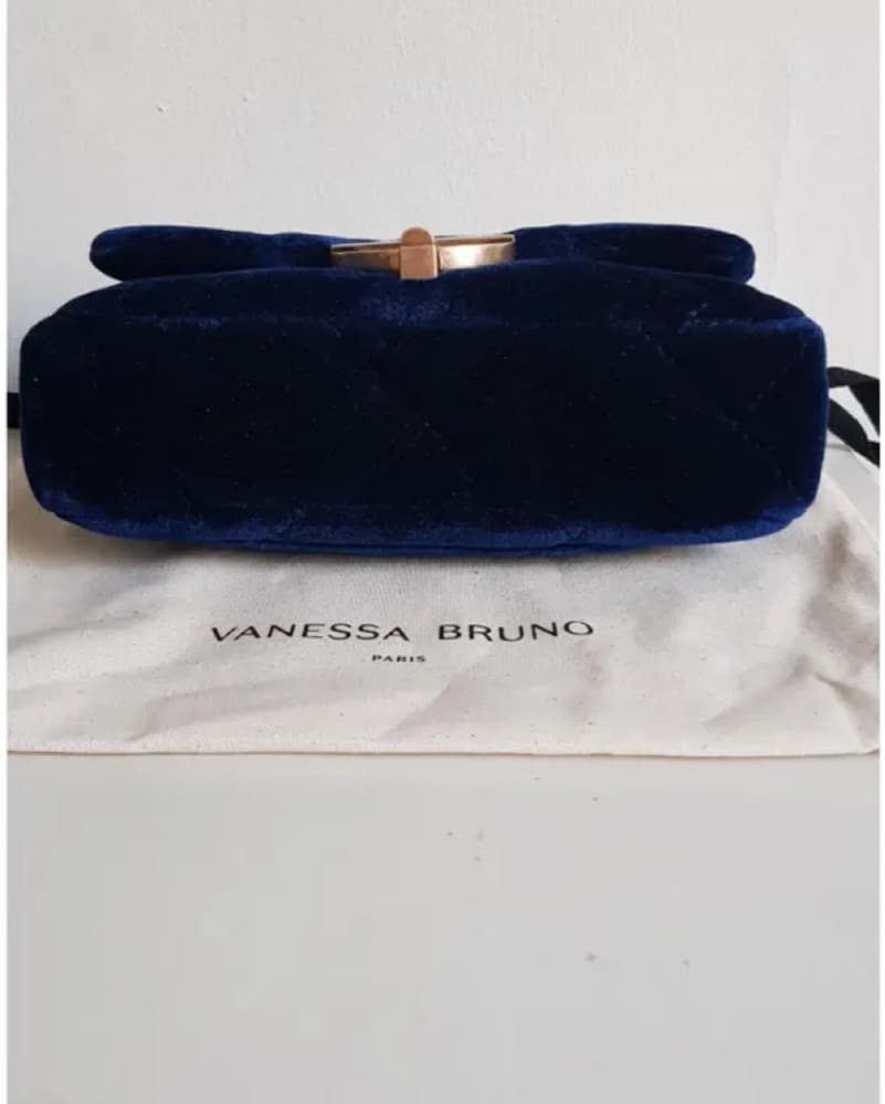 Vanessa Bruno Blue Quilted Shoulder Bag - Image 3