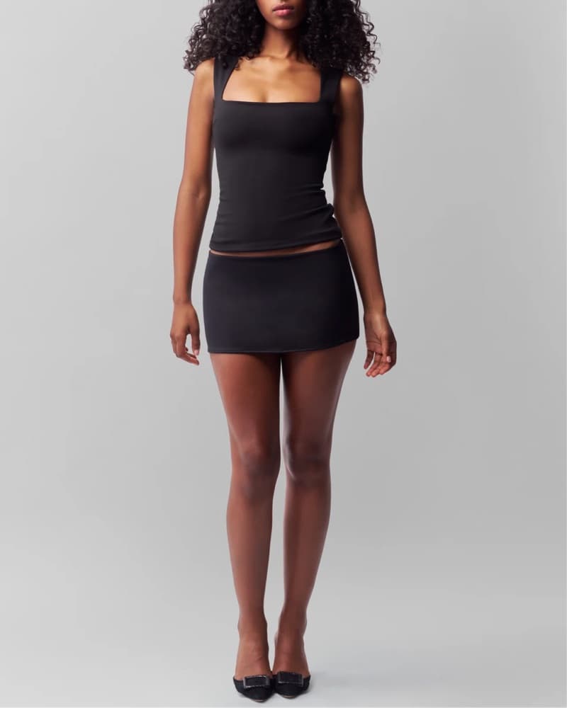 Daniel Guizio Micro Mini Skirt - Image 2