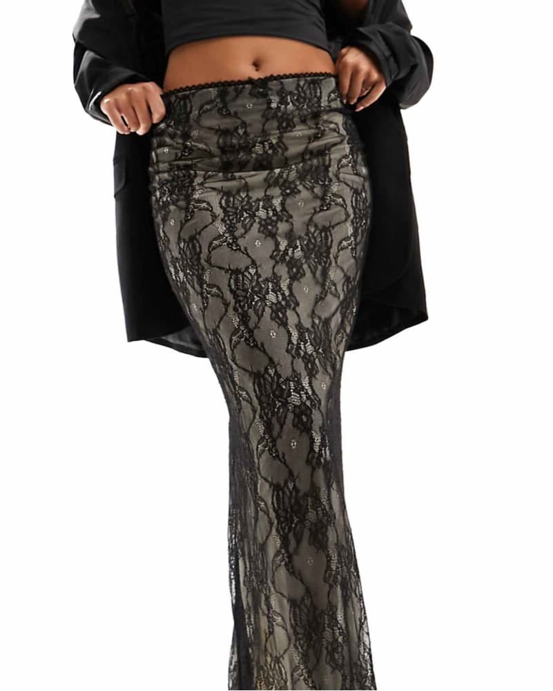 ASOS Lace Maxi Skirt - Image 1
