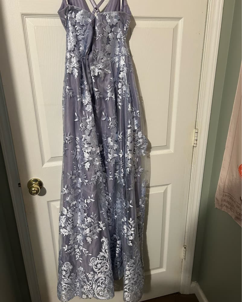 floral embroidered gown - Image 2