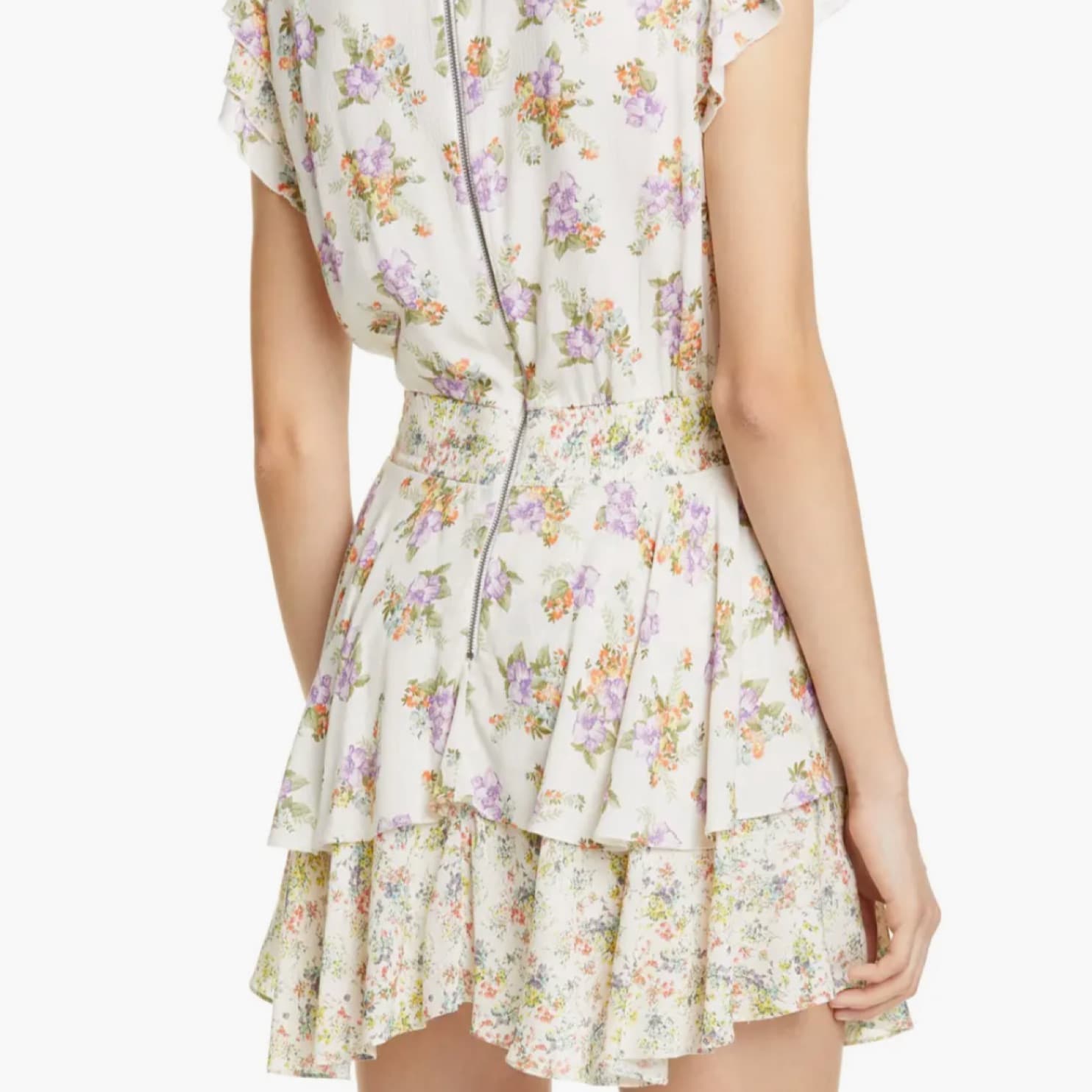 Alice + Olivia Floral Romper - Image 3