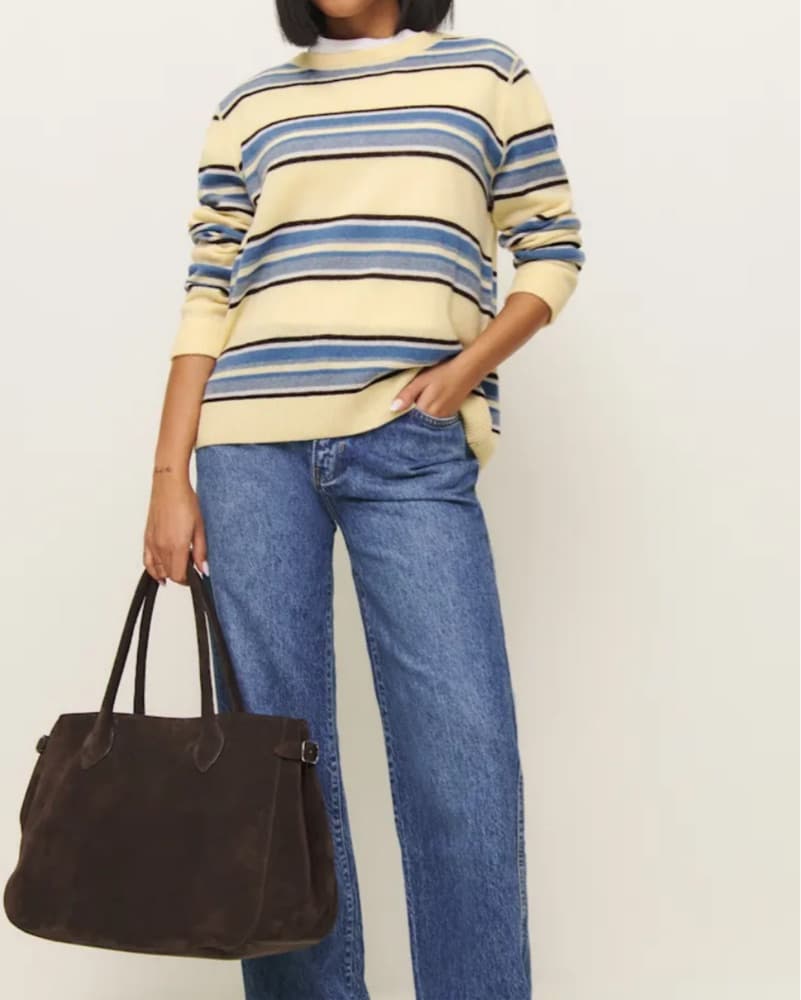 Reformation Cashmere Boyfriend Sweater - Image 5