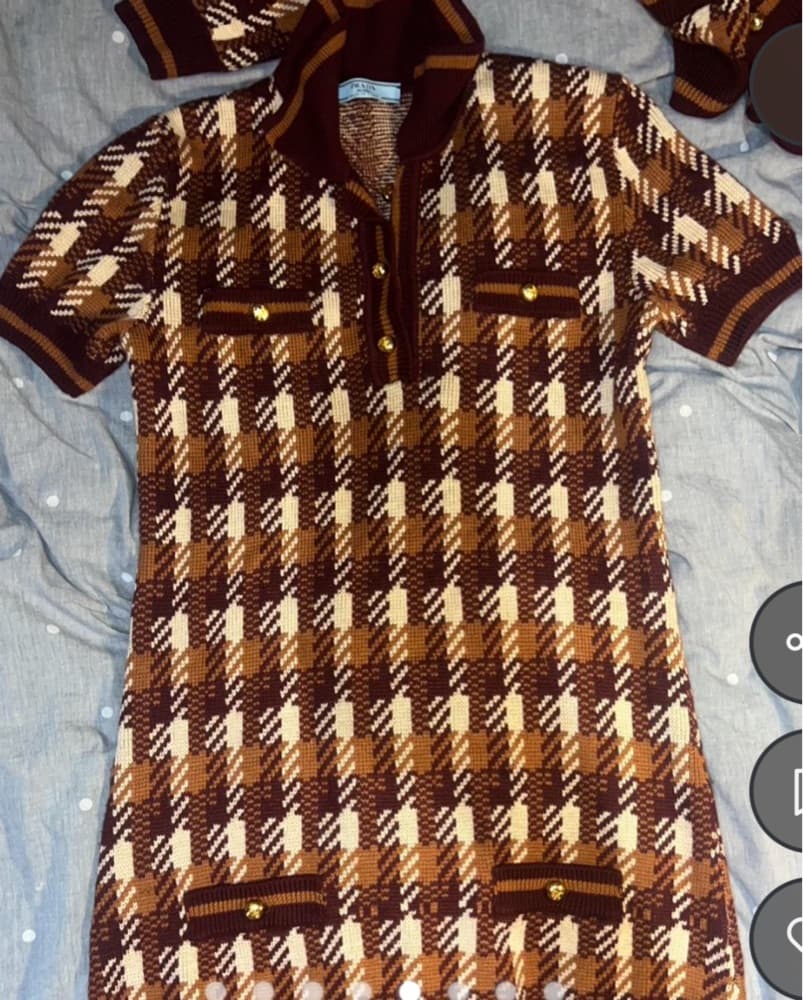 Prada Dress With Matching Jacket  - Image 6