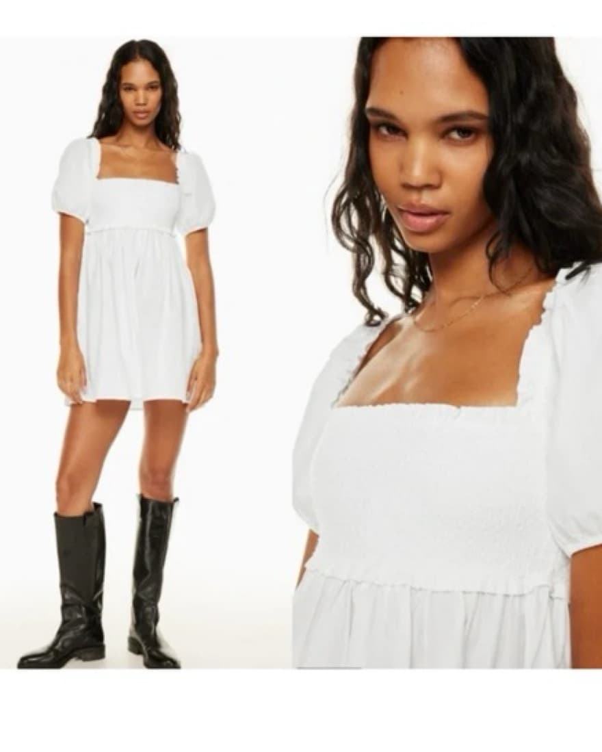 Aritzia Sunday Best Hadley Poplin Dress - Image 5