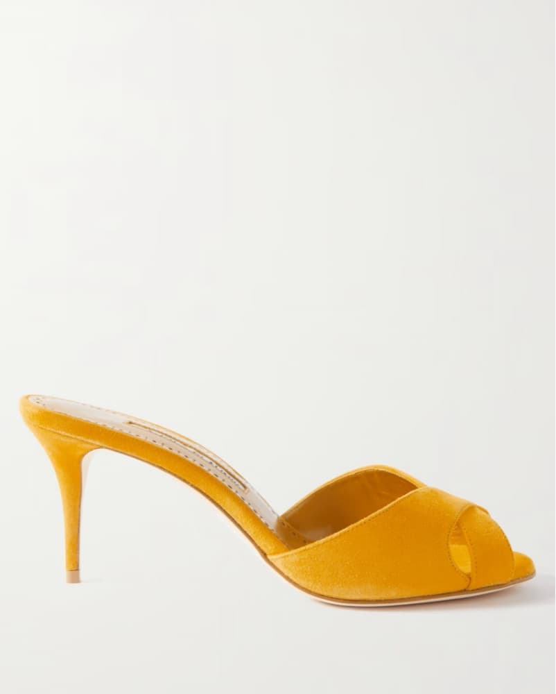 Mimbimu 70 Suede Mules - Image 1