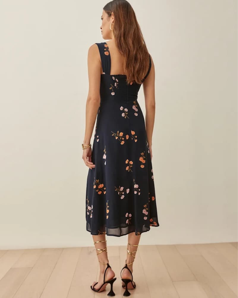 Reformation Fulton Midi Dress - Image 3