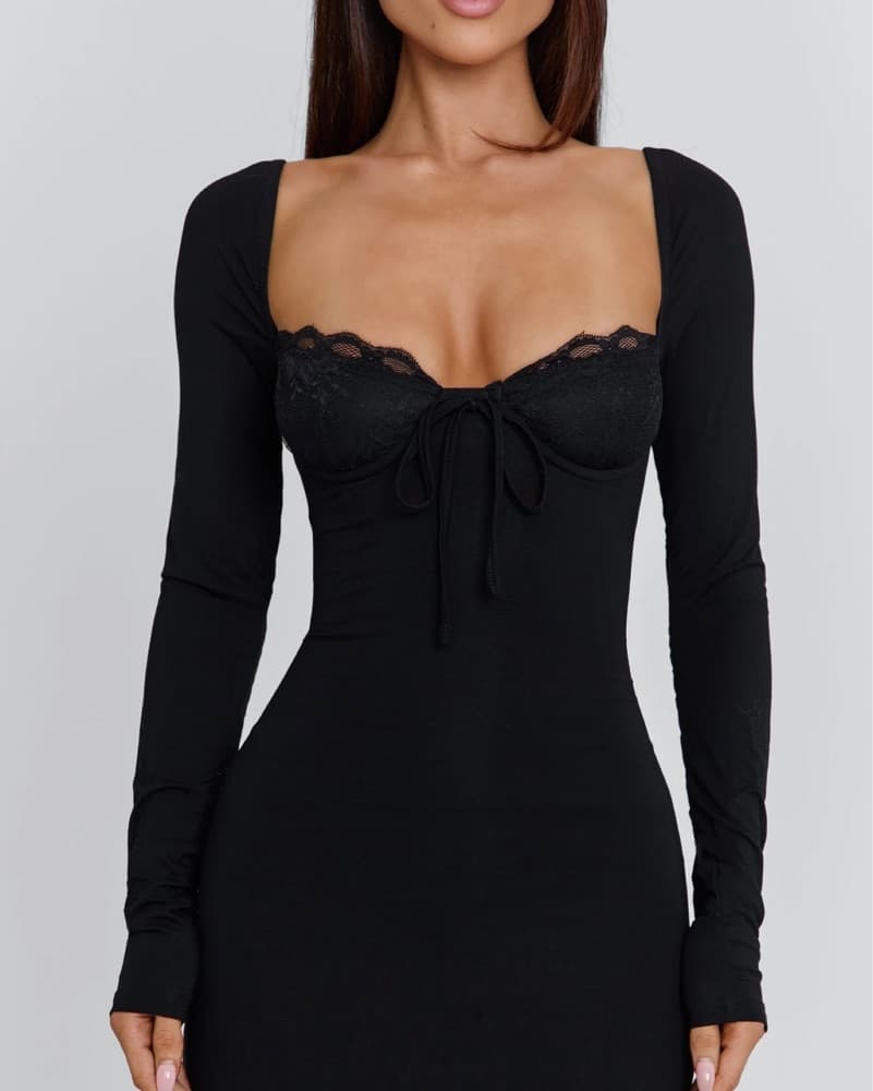 Dionne Long Sleeve Maxi Dress - Image 4